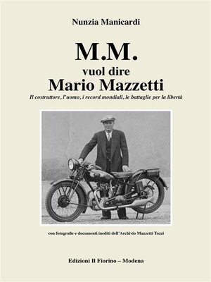 cover image of M.M. vuol dire Mario Mazzetti